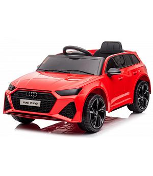 VENTA AUDI RS6 ROJO, 12V, ASIENTO DE PLÁSTICO, RUEDAS DE GOMA, RC - LEG6951018